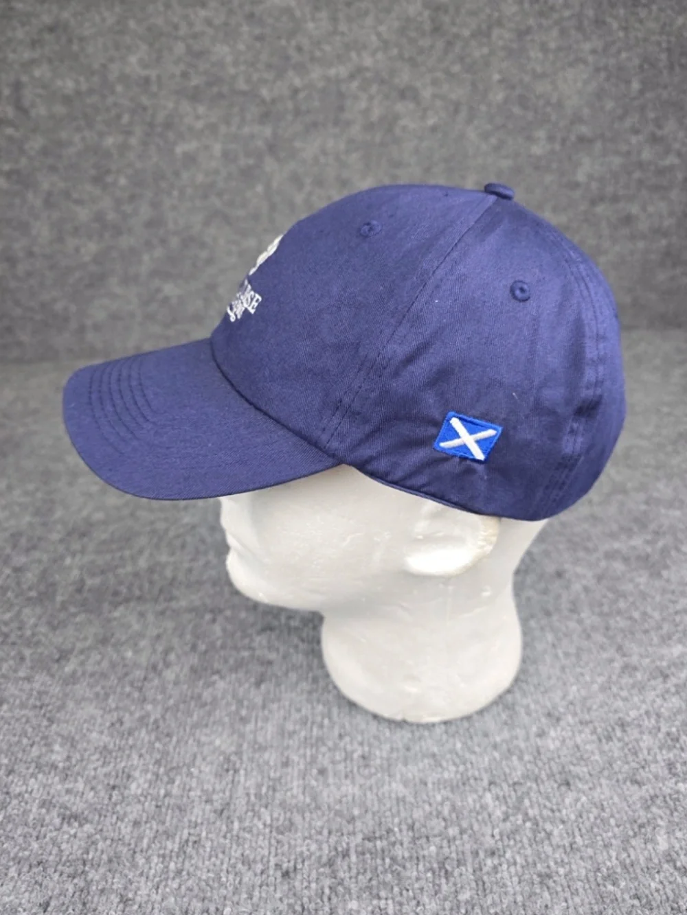 Official Old Course St Andrews Scotland Golf Hat Blue Icon Renfrew Cotton Dad